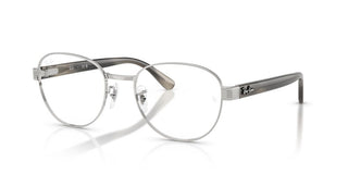 Ray-Ban RX 6543 unisex Silver Round Eyeglasses