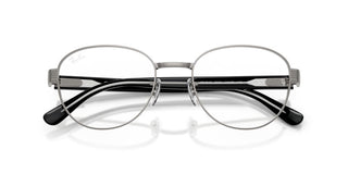 Ray-Ban RX 6543 unisex Ruthenium Round Eyeglasses