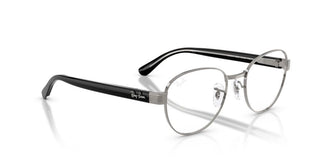 Ray-Ban RX 6543 unisex Ruthenium Round Eyeglasses