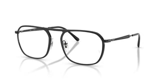 Ray-ban Rx 6548 Unisex Black Geometric Eyeglasses