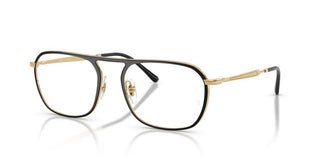 Ray-Ban RX 6548 unisex Black Geometric Eyeglasses