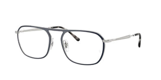 Ray-Ban RX 6548 unisex Blue Geometric Eyeglasses