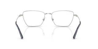 Ray-ban Rx 6552 Unisex Silver Cat Eye Eyeglasses
