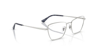 Ray-ban Rx 6552 Unisex Silver Cat Eye Eyeglasses