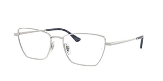 Ray-ban Rx 6552 Unisex Silver Cat Eye Eyeglasses