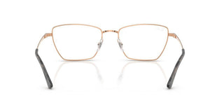 Ray-ban Rx 6552 Unisex Rose Gold Cat Eye Eyeglasses