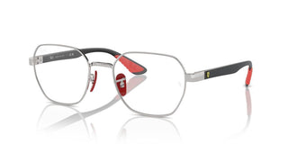 Ray-ban Rx 6594m Unisex Silver Geometric Eyeglasses