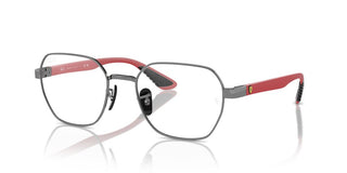 Ray-ban Rx 6594m Unisex Ruthenium Geometric Eyeglasses