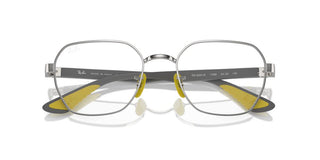 Ray-ban Rx 6594m Unisex Silver Geometric Eyeglasses