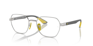 Ray-ban Rx 6594m Unisex Silver Geometric Eyeglasses