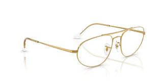 Ray-Ban RX 6645 unisex Gold Pilot Eyeglasses
