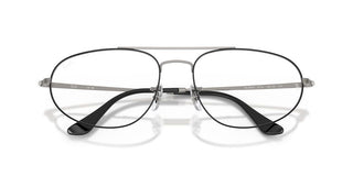 Ray-Ban RX 6645 unisex Black Pilot Eyeglasses