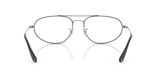 Ray-Ban RX 6645 unisex Black Pilot Eyeglasses