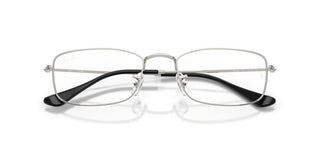Ray-Ban RX 6647 unisex Silver Rectangle Eyeglasses