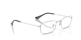 Ray-Ban RX 6647 unisex Silver Rectangle Eyeglasses