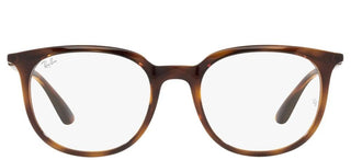 Ray-Ban RX 7190 unisex Havana Geometric Eyeglasses