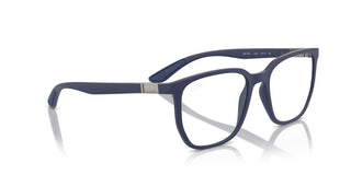 Ray-ban Rx 7235 Unisex Blue Geometric Eyeglasses