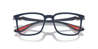 Ray-ban Rx 7240m Unisex Blue Geometric Eyeglasses