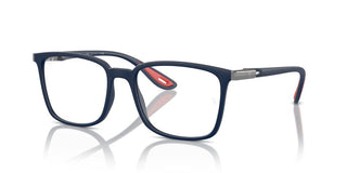 Ray-Ban RX 7240M unisex Blue Geometric Eyeglasses