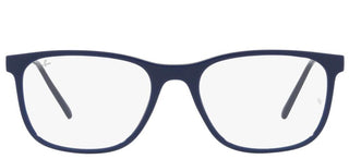 Ray-Ban RX 7244 unisex Blue Squared Eyeglasses