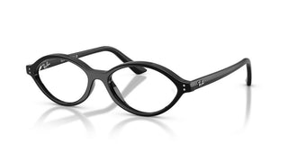 Ray-Ban RX 7265 unisex Black Oval Eyeglasses