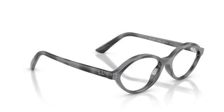 Ray-Ban RX 7265 unisex Grey Oval Eyeglasses