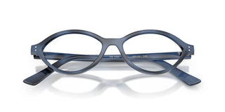 Ray-Ban RX 7265 unisex Havana Oval Eyeglasses