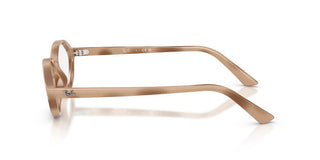 Ray-Ban RX 7265 unisex Brown Oval Eyeglasses