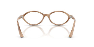 Ray-Ban RX 7265 unisex Brown Oval Eyeglasses