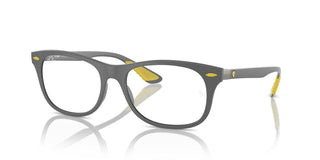 Ray-ban Rx 7307m Unisex Grey Squared Eyeglasses