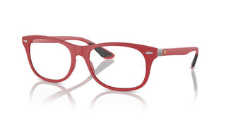 Ray-Ban RX 7307M unisex Red Squared Eyeglasses