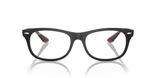 Ray-ban Rx 7307m Unisex Black Squared Eyeglasses