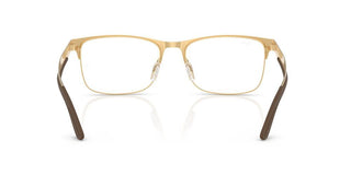 Ray-Ban RX 7550 unisex Gold Squared Eyeglasses