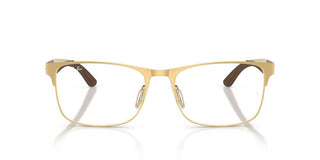 Ray-Ban RX 7550 unisex Gold Squared Eyeglasses