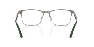 Ray-ban Rx 7550 Unisex Ruthenium Squared Eyeglasses