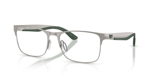 Ray-ban Rx 7550 Unisex Ruthenium Squared Eyeglasses
