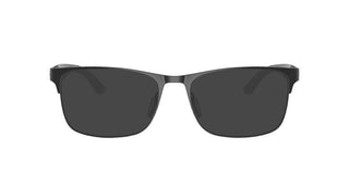 Ray-ban Rx 7550 Unisex Black Squared Eyeglasses