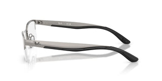 Ray-Ban RX 7551 unisex Ruthenium Squared Eyeglasses