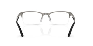 Ray-Ban RX 7551 unisex Ruthenium Squared Eyeglasses