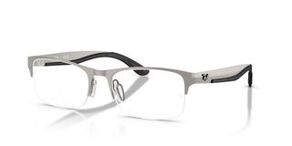 Ray-Ban RX 7551 unisex Ruthenium Squared Eyeglasses