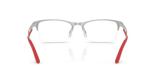Ray-Ban RX 7551 unisex Silver Squared Eyeglasses