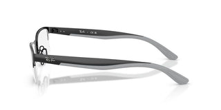 Ray-Ban RX 7551 unisex Black Squared Eyeglasses