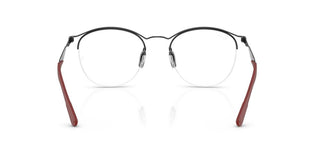 Ray-Ban RX 7553 unisex Black Round Eyeglasses