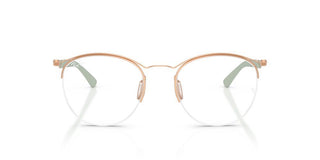 Ray-Ban RX 7553 unisex Rose gold Round Eyeglasses