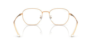 Ray-ban Rx 8777d Unisex Rose Gold Geometric Eyeglasses