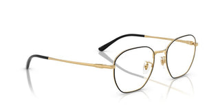 Ray-ban Rx 8777d Unisex Black Geometric Eyeglasses