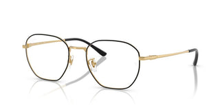 Ray-ban Rx 8777d Unisex Black Geometric Eyeglasses