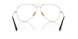 Ray-ban Rx 8789 Unisex Gold Pilot Eyeglasses