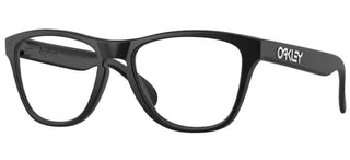 Oakley RX FROGSKINS XS JUNIOR OY 8009 children Black Squared Eyeglasses