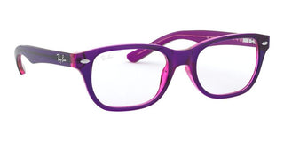 Ray-Ban RY 1555 children Violet Geometric Eyeglasses